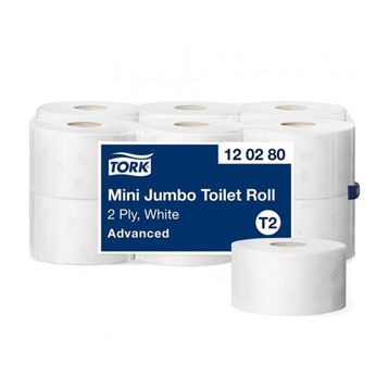 Tork Mini Advanced 170 m 12 Adet Jumbo Tuvalet Kağıdı
