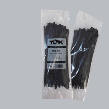 Tork TKB-250I-B 100 Adet 3.6x250 mm Siyah Kablo Bağı