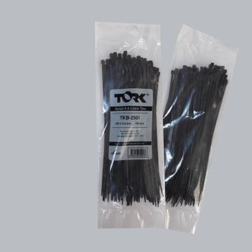 Tork TKB-250I-B 100 Adet 3.6x250 mm Siyah Kablo Bağı