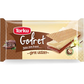 Torku 142 gr Kakao ve Vanilya Kremalı Gofret