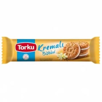 Torku 61 gr Sade Kremalı Bisküvi