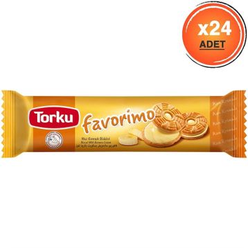 Torku 61 gram Favorimo Muz Kremalı Bisküvı
