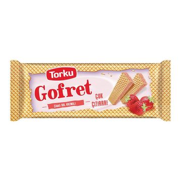 Torku Çilekli Kremalı 142 gr Gofret