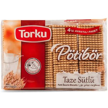 Torku Petibör Petit Beurre 4'lü 175 gram Bisküvi