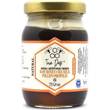 Toros Dağı 225 gr Bal Arı Sütü Bal Polen Propolis Karışımı