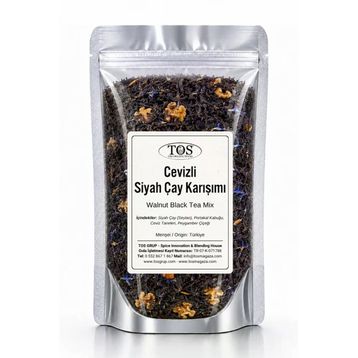 Tos 100 gr Cevizli Siyah Çay Karışımı