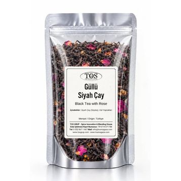 Tos 100 gr Güllü Siyah Çay