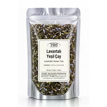 Tos 100 gr Lavantalı Yeşil Çay
