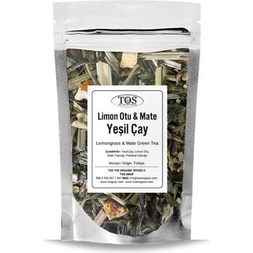 TOS 100 gr Limon Otu Yeşil Çay