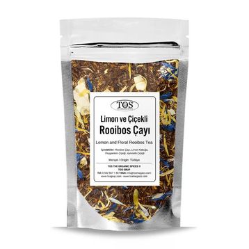 TOS 100 gr Limon ve Çiçekli Rooibos Çayı