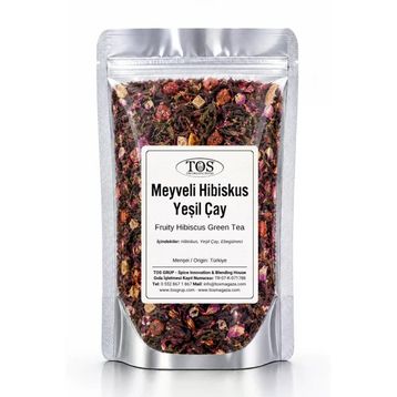 Tos 100 gr Meyveli Hibiskus Yeşil Çay