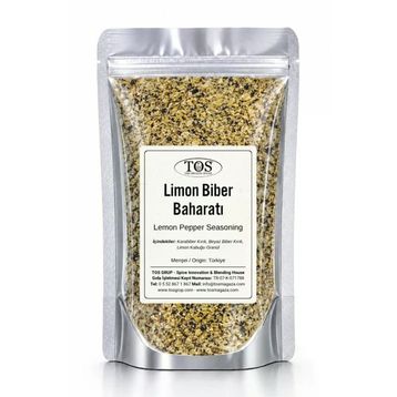 TOS 250 gr Limon Biber Baharatı