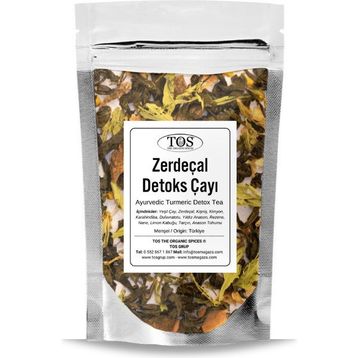 TOS 40 gr Ayurvedik Zerdeçal Detoks Çayı