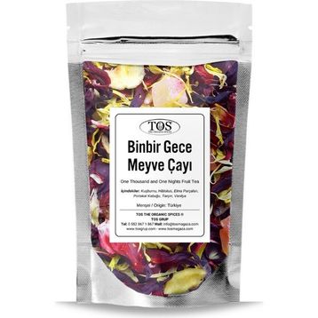 TOS 40 gr Binbir Gece Meyve Çayı