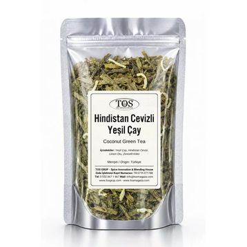 TOS 40 gr Hindistan Cevizli Yeşil Çay