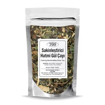TOS 40 gr Sakinleştirici Hatmi Gül Çayı