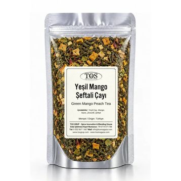 TOS 40 gr Yeşil Mango Şeftali Çayı