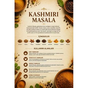 TOS 500 gr Kashmiri Masala