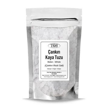 Tos The Organic Spices 1 kg Bütün Çankırı Kaya Tuzu