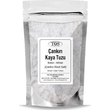 Tos The Organic Spices 1 kg Bütün Çankırı Kaya Tuzu