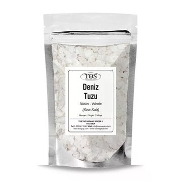 Tos The Organic Spices 1 kg Bütün Deniz Tuzu