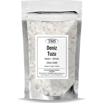 Tos The Organic Spices 1 kg Bütün Deniz Tuzu