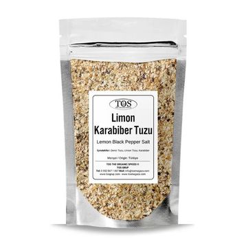 Tos The Organic Spices 1 kg Limon Karabiber Tuzu