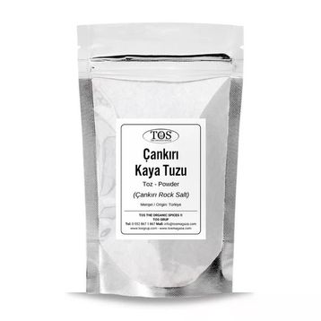Tos The Organic Spices 1 kg Toz Çankırı Kaya Tuzu