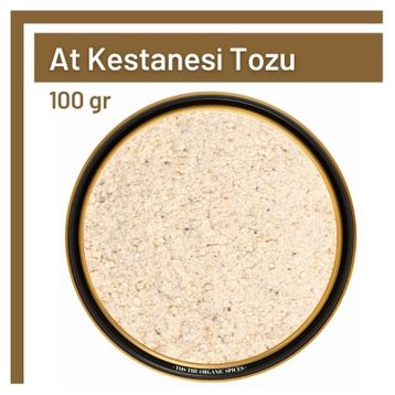 TOS The Organic Spices 100 gr 1. Kalite At Kestanesi Tozu