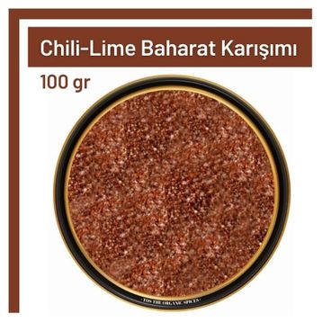 Tos The Organic Spices 100 gr 1. Kalite Chili Lime Baharat Karışımı