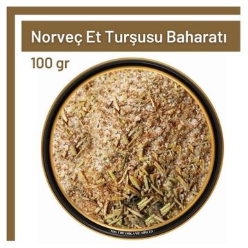 TOS The Organic Spices 100 gr 1. Kalite Norveç Et Turşusu Baharatı