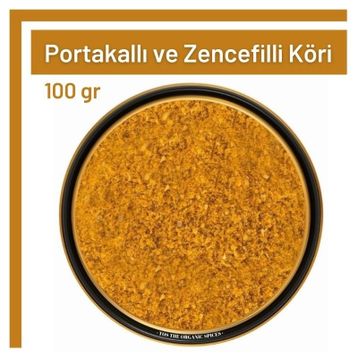 Tos The Organic Spices 100 gr 1. Kalite Organik Portakallı ve Zencefilli Köri