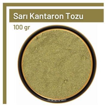 TOS The Organic Spices 100 gr 1. Kalite Sarı Kantaron Tozu