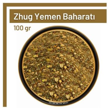 TOS The Organic Spices 100 gr 1. Kalite Zhug Yemen Baharatı