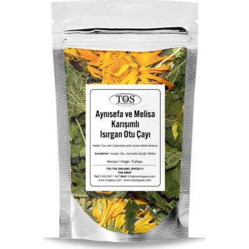 TOS The Organic Spices 100 gr Aynısefa ve Melisa Karışımlı Isırgan Otu Çayı