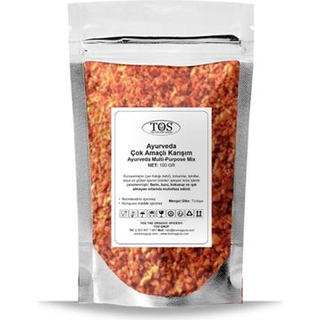 TOS The Organic Spices 100 gr Ayurveda Çok Amaçlı Karışım