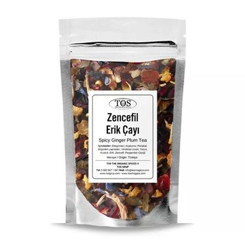Tos The Organic Spices 100 gr Baharatlı Zencefil Erik Çayı