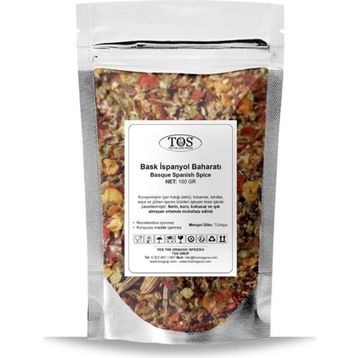 Tos The Organic Spices 100 gr Bask İspanyol Baharatı