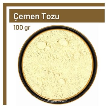 TOS The Organic Spices 100 gr Çemen Tozu