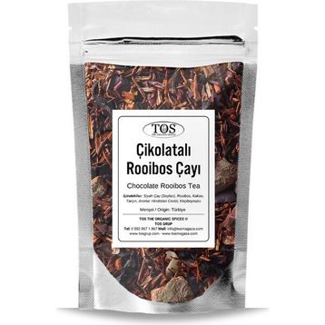 TOS The Organic Spices 100 gr Çikolatalı Rooibos Çayı