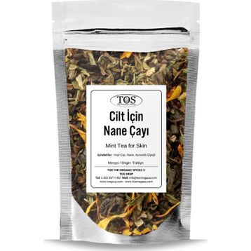 Tos The Organic Spices 100 gr Cilt İçin Nane Çayı