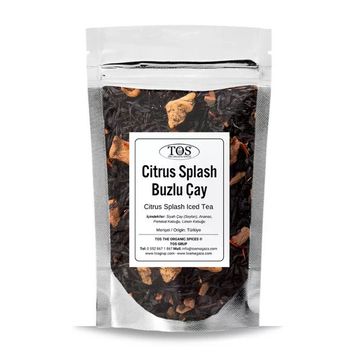 TOS The Organic Spices 100 gr Citrus Splash Buzlu Çay
