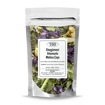 Tos The Organic Spices 100 gr Ebegümeci ve Ihlamurlu Melisa Çayı