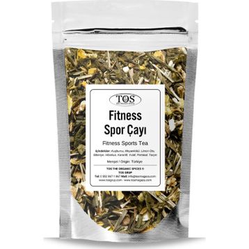 TOS The Organic Spices 100 gr Fitness Spor Çayı