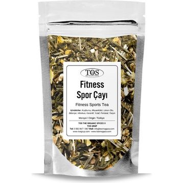 TOS The Organic Spices 100 gr Fitness Spor Çayı