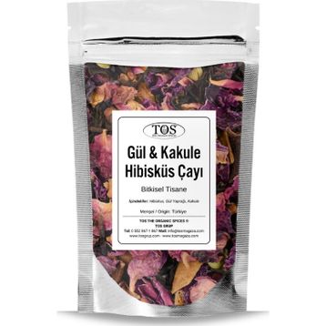 Tos The Organic Spices 100 gr Gül Kakule ve Hibisküs Çayı