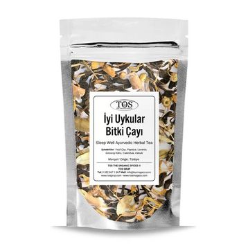Tos The Organic Spices 100 gr İyi Uykular Ayurvedik Bitki Çayı