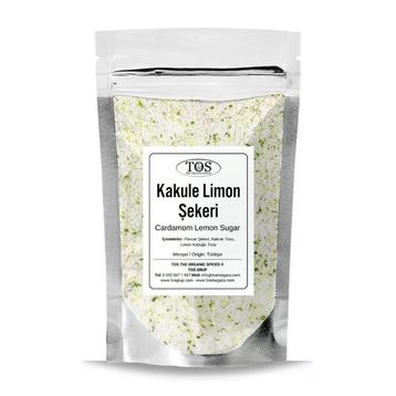 Tos The Organic Spices 100 gr Kakule Limon Şeker