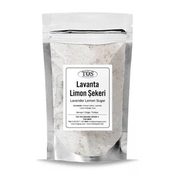 Tos The Organic Spices 100 gr Lavanta Limon Şekeri