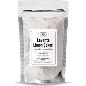 Tos The Organic Spices 100 gr Lavanta Limon Şekeri